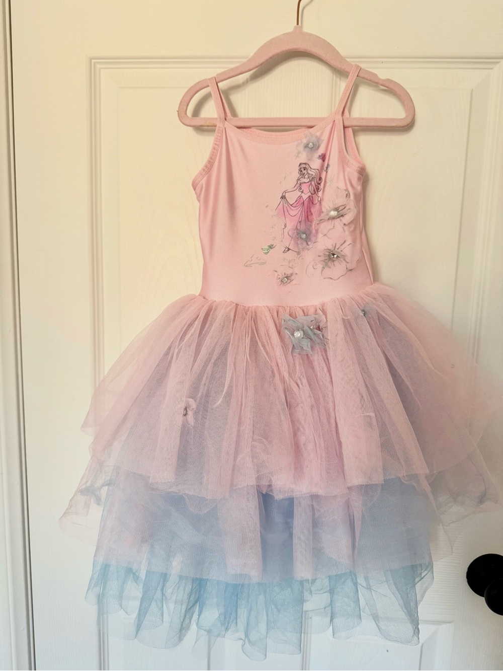 Disney store Aurora Tulle Dress 5/6